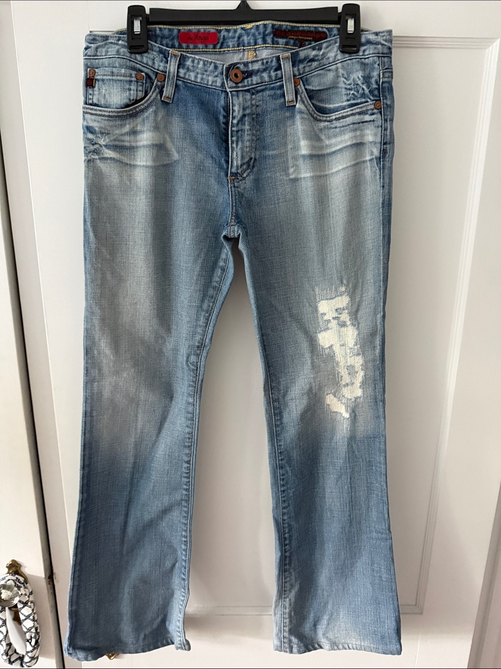 Ag Adriano Goldschmied Light Blue Boot Cut Jeans